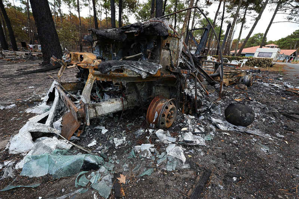 'Le camping', an egalitarian symbol of French summers, faces a fiery future